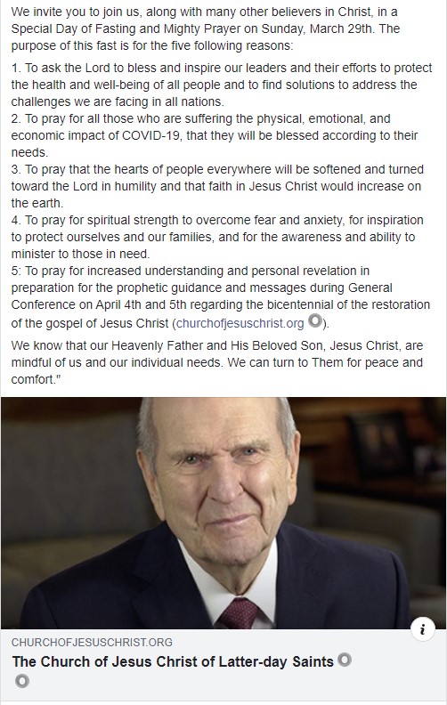 Day of Fasting and Mighty Prayer